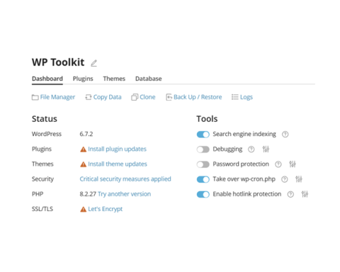 wp toolkit